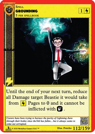 Grounding (112) [Cryptid Nation: Kickstarter Edition]