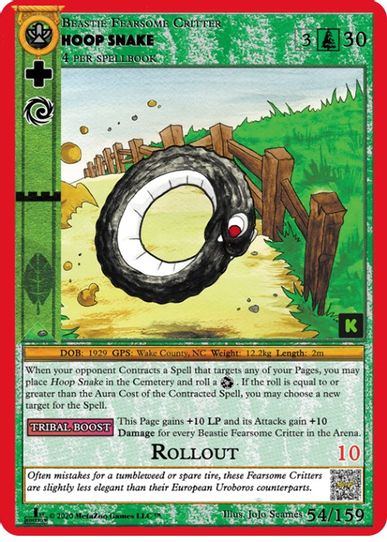 Hoop Snake (54) [Cryptid Nation: Kickstarter Edition] – Pokemon Plug