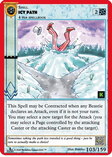 Icy Path (103) [Cryptid Nation: Kickstarter Edition]