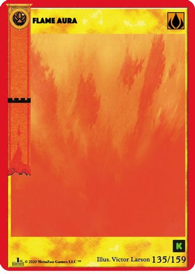 Flame Aura (135) [Cryptid Nation: Kickstarter Edition]