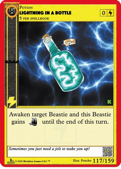 Lightning in a Bottle (117) [Cryptid Nation: Kickstarter Edition]