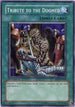 Tribute to the Doomed (SD3-EN020) [Structure Deck: Blaze of Destruction]