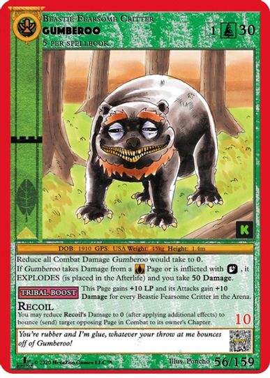 Gumberoo (56) [Cryptid Nation: Kickstarter Edition]