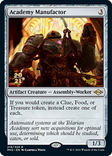 Academy Manufactor (219) [Prerelease Cards]