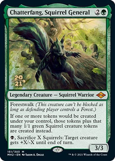 Chatterfang, Squirrel General (151) [Prerelease Cards]