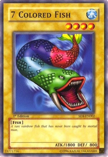 Colored Fish (SD4-EN002) [Structure Deck: Fury from the Deep]