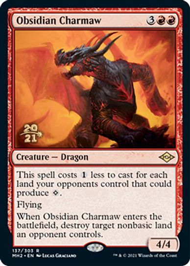 Obsidian Charmaw (137) [Prerelease Cards]