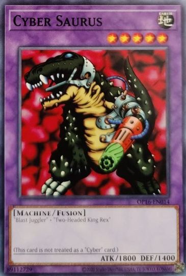 Cyber Saurus (OP16-EN014) [OTS Tournament Pack 16]