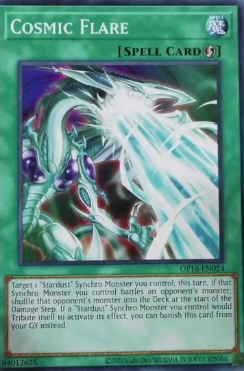 Cosmic Flare (OP16-EN024) [OTS Tournament Pack 16]