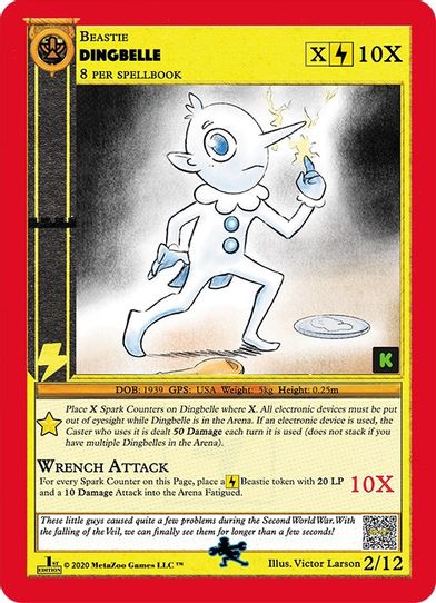 Dingbelle (2) [Cryptid Nation: Kickstarter Edition Tribal Theme Decks]