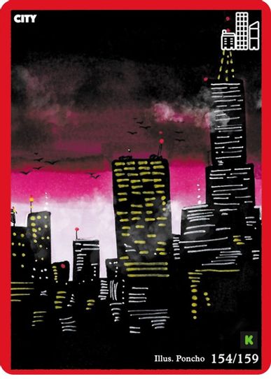 City (154) [Cryptid Nation: Kickstarter Edition]
