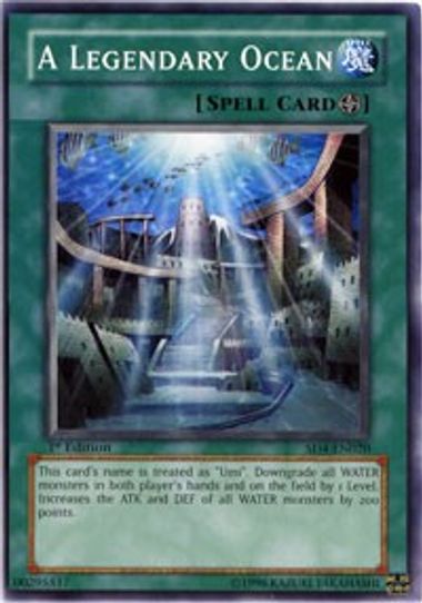 A Legendary Ocean (SD4-EN020) [Structure Deck: Fury from the Deep]