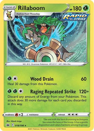 Rillaboom (018/198) [Sword & Shield: Chilling Reign]