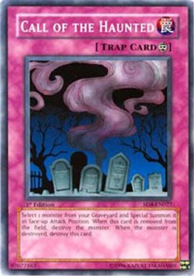Call of the Haunted (SD4-EN027) [Structure Deck: Fury from the Deep]