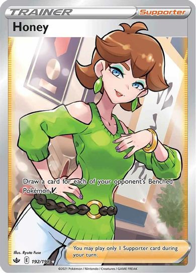 Honey (Full Art) (192/198) [Sword & Shield: Chilling Reign]