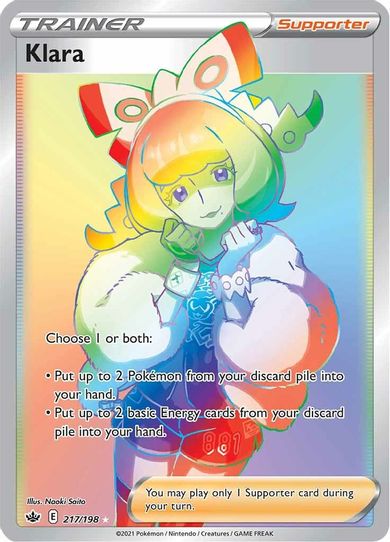 Klara (Secret) (217/198) [Sword & Shield: Chilling Reign]