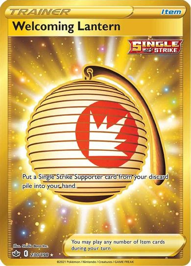 Welcoming Lantern (Secret) (230/198) [Sword & Shield: Chilling Reign]