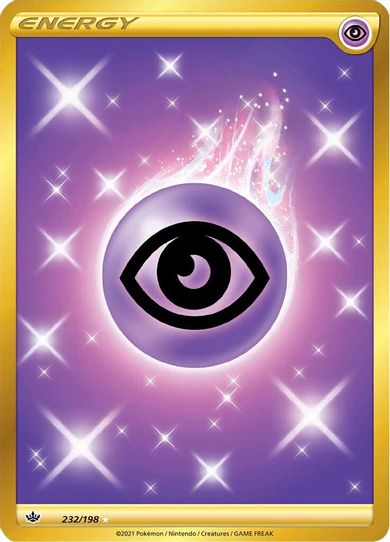 Psychic Energy (Secret) (232/198) [Sword & Shield: Chilling Reign]