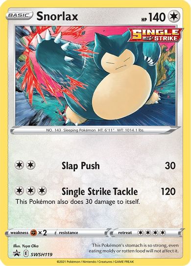 Snorlax SWSH119 (SWSH119) [SWSH: Sword & Shield Promo Cards]
