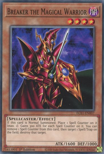 Breaker the Magical Warrior (EGS1-EN007) [Egyptian God Deck: Slifer the Sky Dragon]