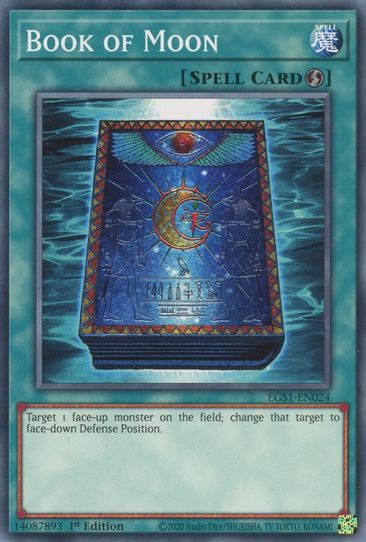 Book of Moon (EGS1-EN024) [Egyptian God Deck: Slifer the Sky Dragon]