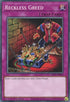 Reckless Greed (EGS1-EN035) [Egyptian God Deck: Slifer the Sky Dragon]