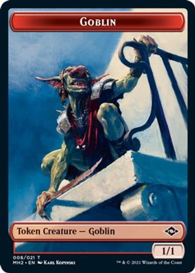 Clue // Goblin Double-sided Token [Modern Horizons 2]