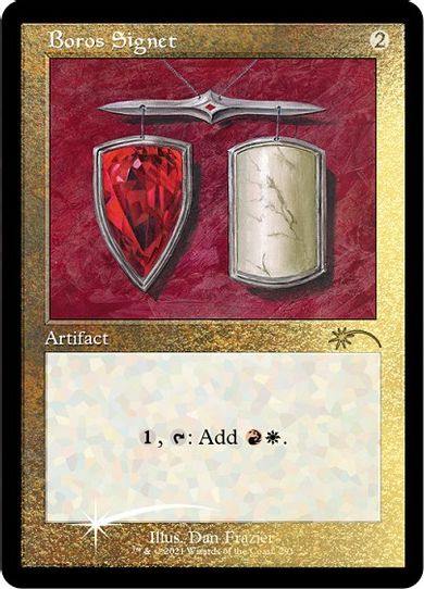 Boros Signet (Foil Etched) (291) [Secret Lair Drop Series]