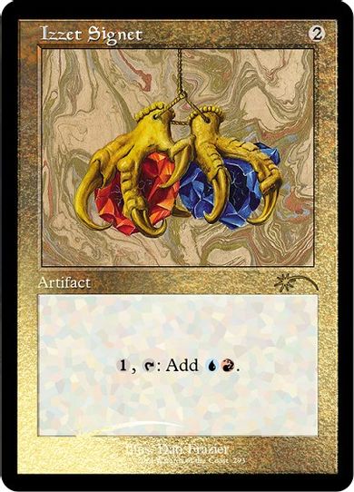 Izzet Signet (Foil Etched) (293) [Secret Lair Drop Series]