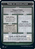 Tomb of Annihilation // The Atropal Double-sided Token [Adventures in the Forgotten Realms]