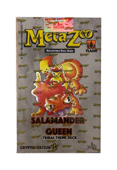 Cryptid Nation: Tribal Theme Deck - Flame First Edition [Cryptid Nation: First Edition Tribal Theme Decks]