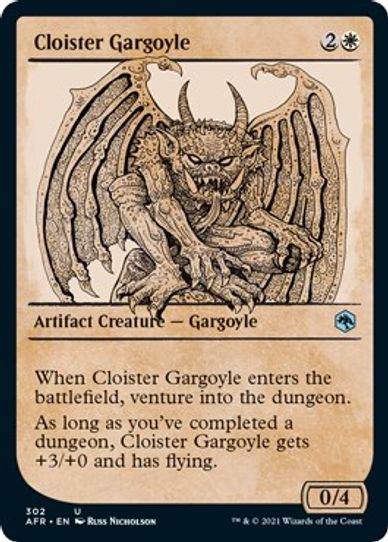 Cloister Gargoyle (Showcase) (302) [Adventures in the Forgotten Realms]