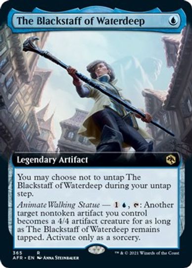 The Blackstaff of Waterdeep (Extended Art) (365) [Adventures in the Forgotten Realms]