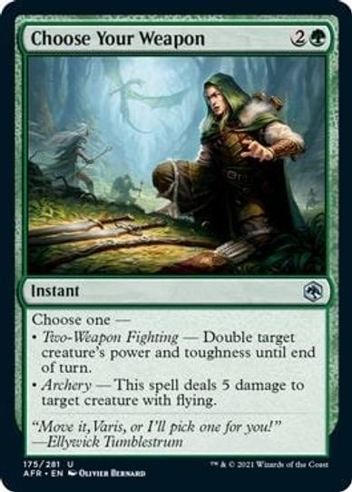 Choose Your Weapon (175) [Adventures in the Forgotten Realms]