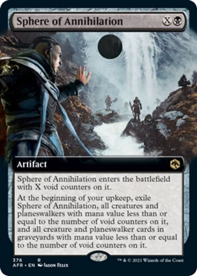 Sphere of Annihilation (Extended Art) (376) [Adventures in the Forgotten Realms]