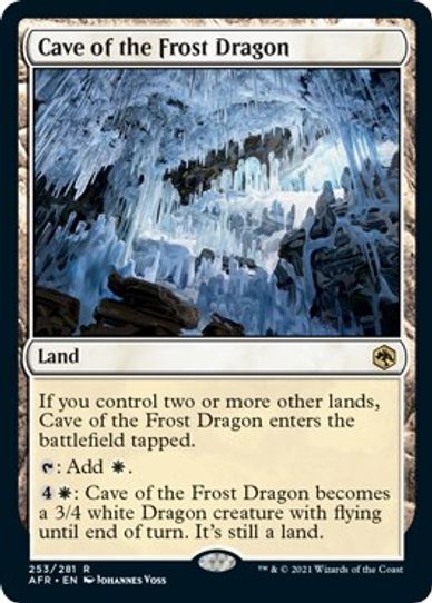 Cave of the Frost Dragon (253) [Adventures in the Forgotten Realms]