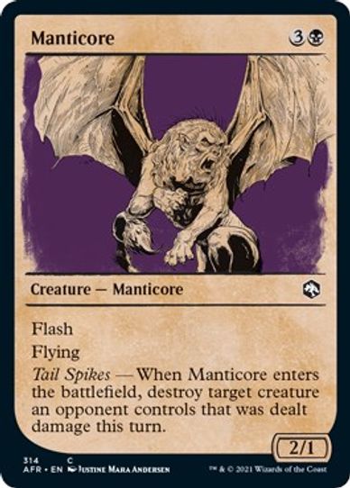 Manticore (Showcase) (314) [Adventures in the Forgotten Realms]