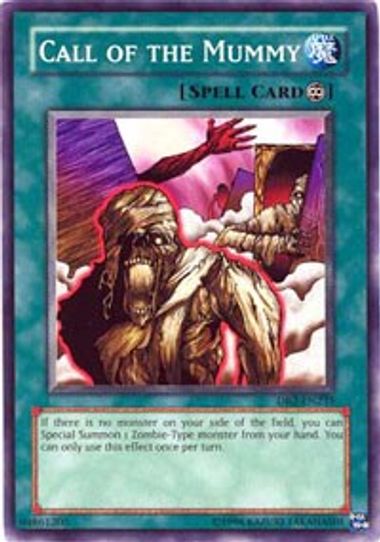 Call of the Mummy (DB2-EN235) [Dark Beginning 2]