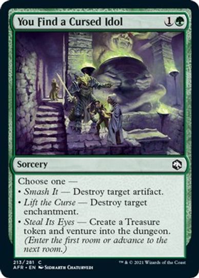You Find a Cursed Idol (213) [Adventures in the Forgotten Realms]