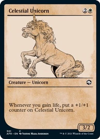 Celestial Unicorn (Showcase) (301) [Adventures in the Forgotten Realms]
