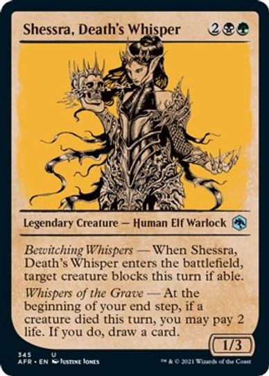 Shessra, Death's Whisper (Showcase) (345) [Adventures in the Forgotten Realms]