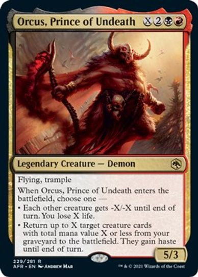 Orcus, Prince of Undeath (229) [Adventures in the Forgotten Realms]