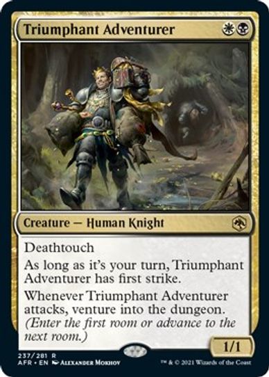 Triumphant Adventurer (237) [Adventures in the Forgotten Realms]