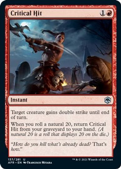 Critical Hit (137) [Adventures in the Forgotten Realms]