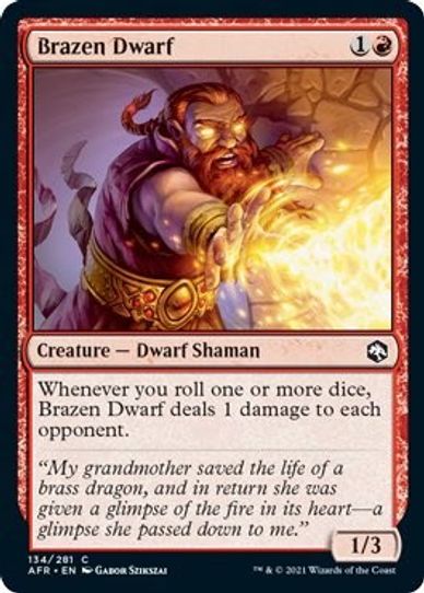Brazen Dwarf (134) [Adventures in the Forgotten Realms]
