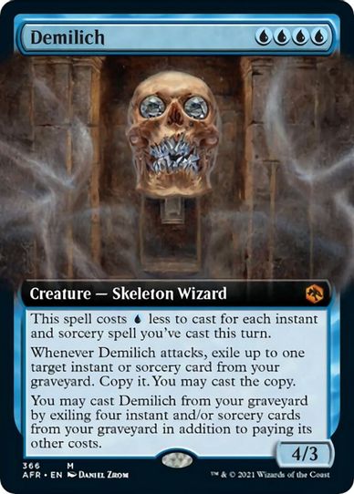 Demilich (Extended Art) (366) [Adventures in the Forgotten Realms]