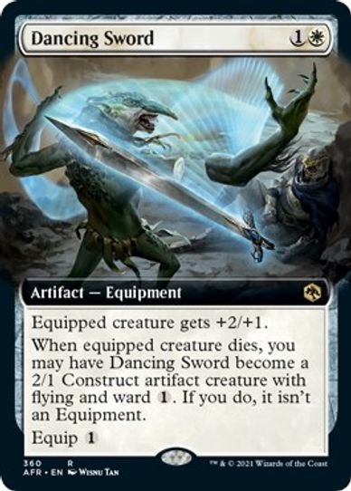 Dancing Sword (Extended Art) (360) [Adventures in the Forgotten Realms]