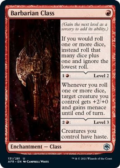 Barbarian Class (131) [Adventures in the Forgotten Realms]