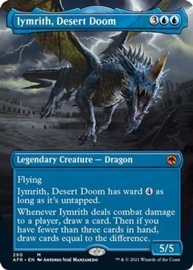 Iymrith, Desert Doom (Borderless) (290) [Adventures in the Forgotten Realms]