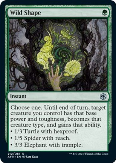 Wild Shape (212) [Adventures in the Forgotten Realms]
